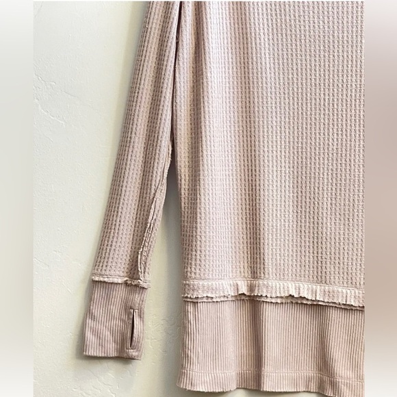 We The Free Waffle Knit Shirt Tunic Top - Picture 6 of 10